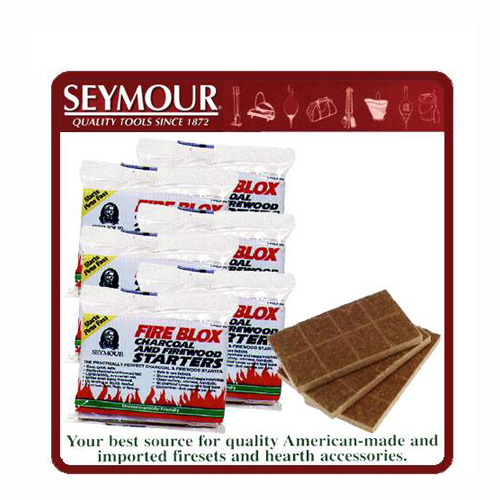 Seymour Fire Blox Fire Starter, 24 Pc. Cello Pack